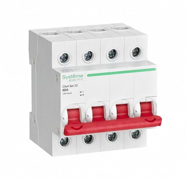 Выключатель нагрузки (ВН) City9 Set  4P 40А 400В C9S16440